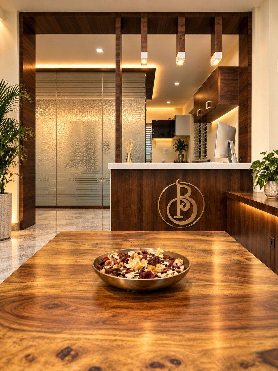 Reception at Dr. Brinda&rsquo;s Dental & Aesthetic Center